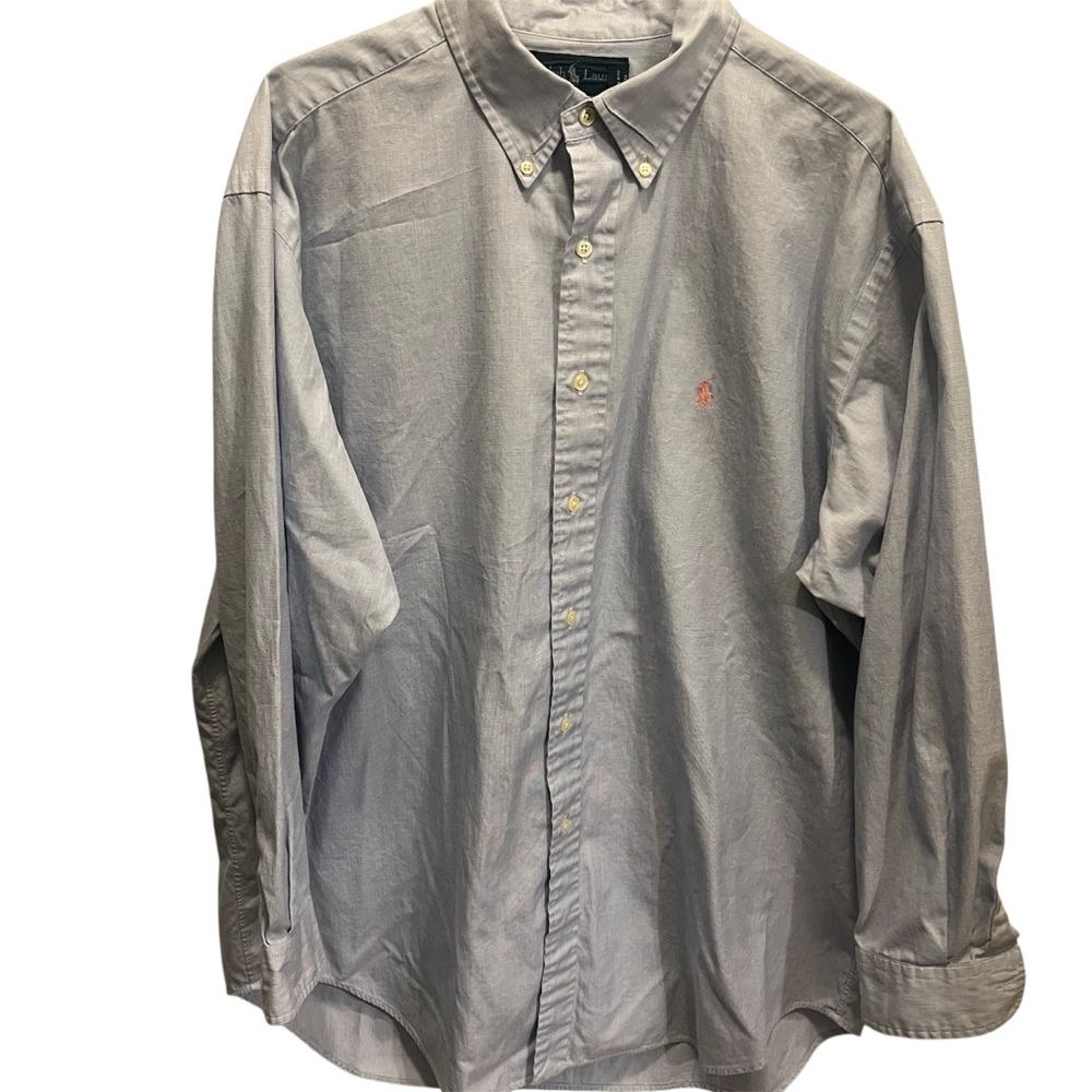 Polo Ralph Lauren Light Blue Casual Button-Down Shirt
